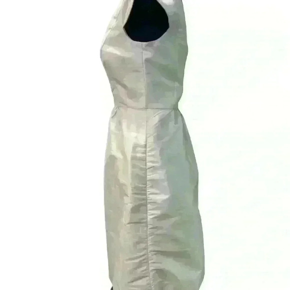 Alfred Sung D570 Champagne Cap Sleeve Dress - Picture 8 of 8